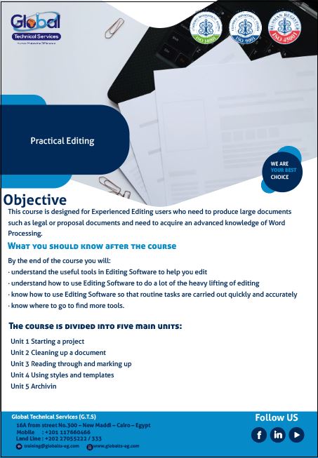 Practical Editing Course